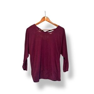 [Apt. 9] Strappy Purple Top